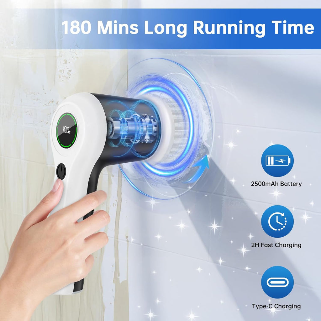 PowerSpin Cordless Scrubber