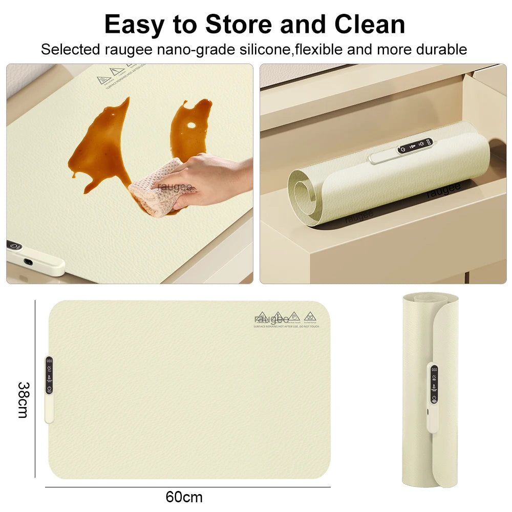 QuickHeat Foldable Table Warming Plate