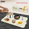 QuickHeat Foldable Table Warming Plate
