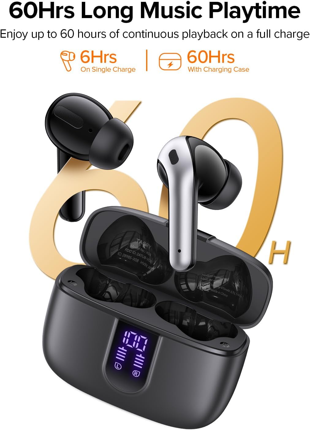 Tagry X True Wireless Earbuds
