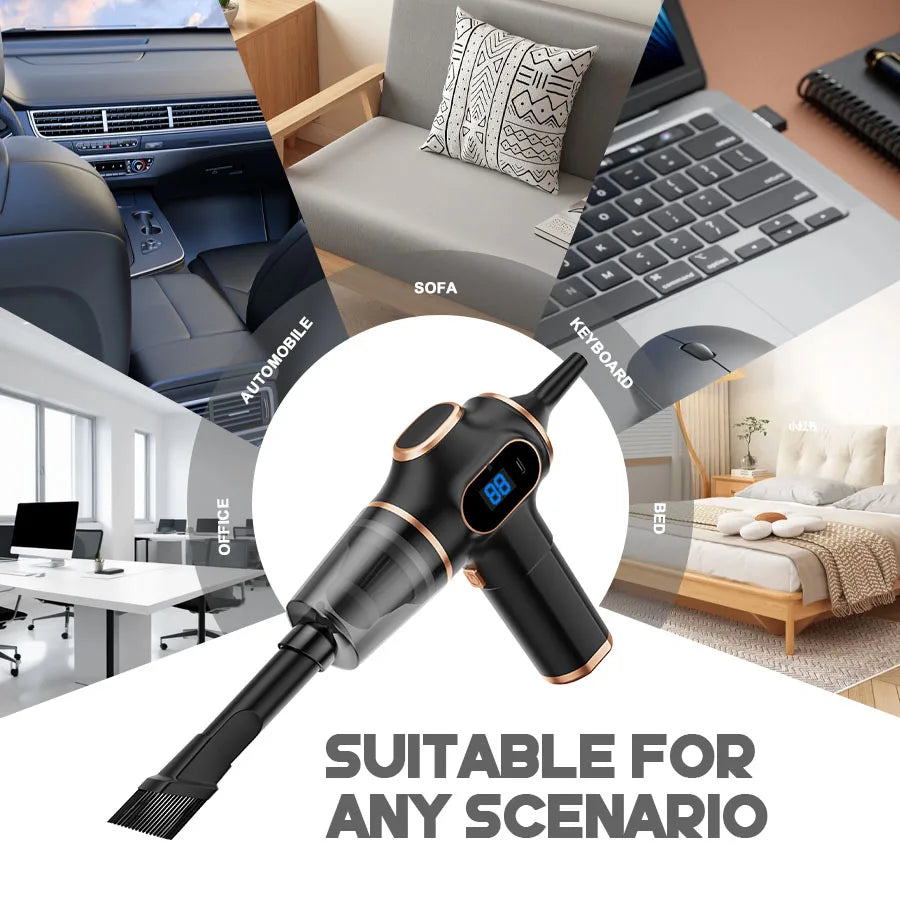 PowerDrive Compact Car Vacuum Cleaner